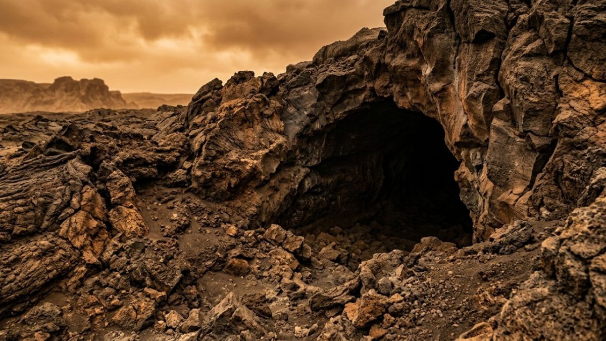 Astrônomos relatam pela primeira vez a existência de uma grande caverna vulcânica em Vênus