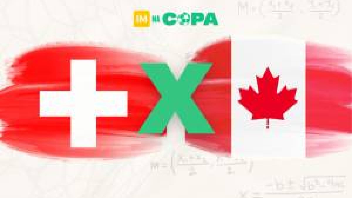 Suíça x Canadá: modelo matemático aponta possível resultado do jogo; veja