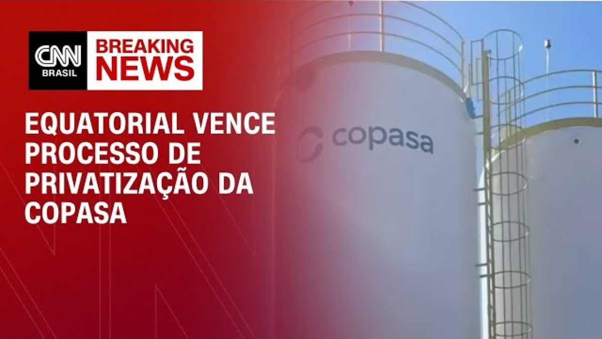 Privatização da Copasa levanta R$ 8,4 bilhões