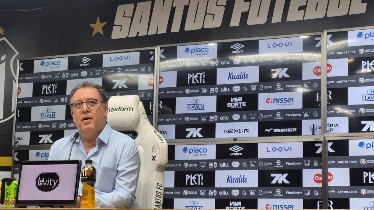 Teixeira defende gestão após dívida do Santos atingir R$ 1 bi: "Valores não serão resolvidos em dois anos"