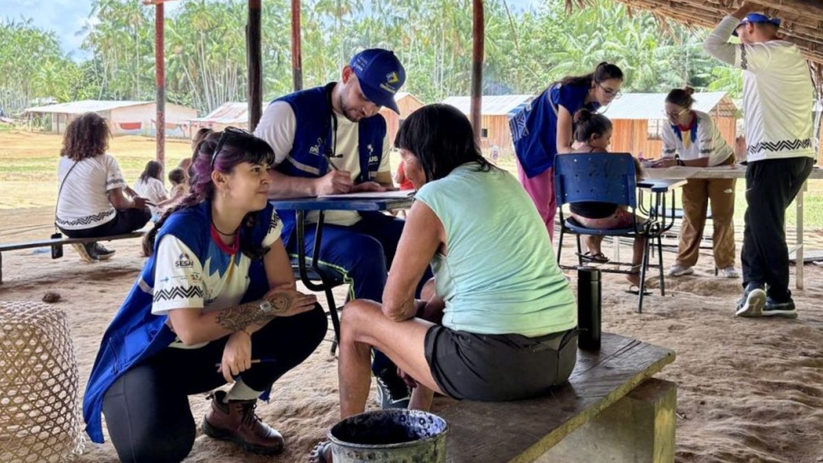 SUS realiza mais de 13 mil atendimentos em territórios indígenas em junho