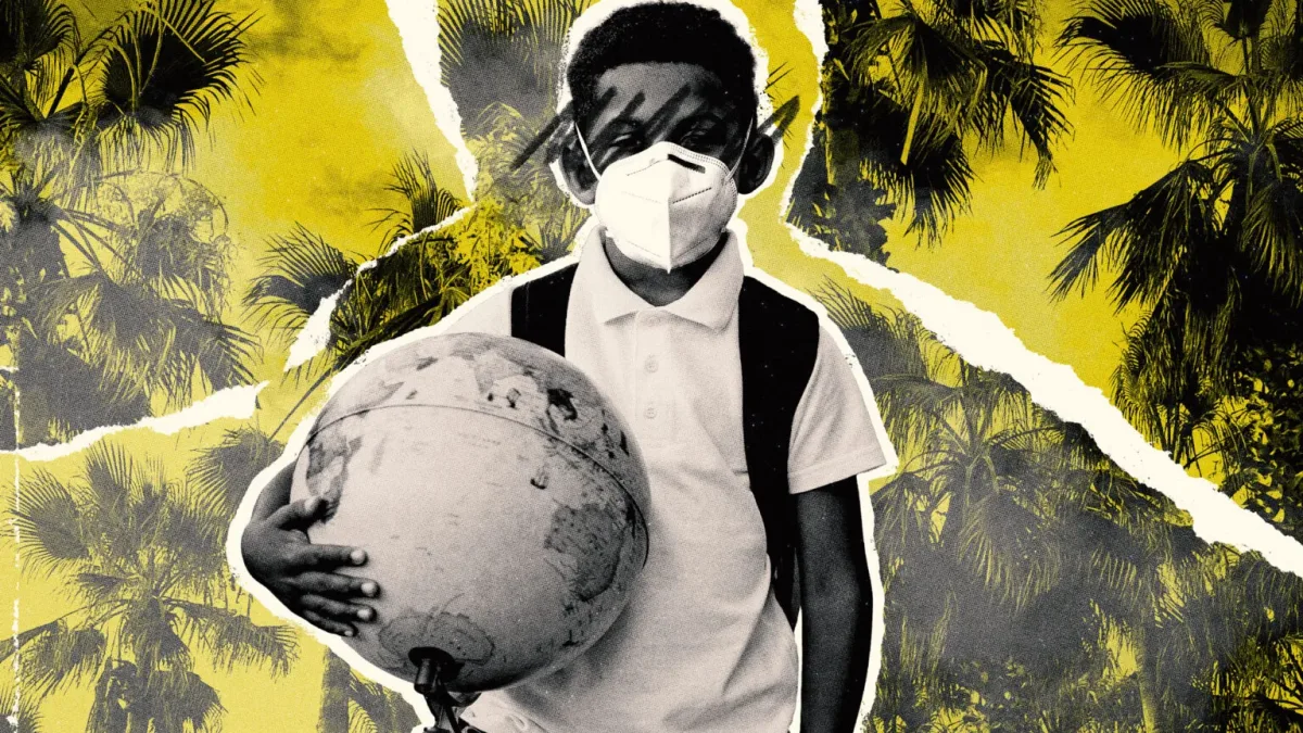 Escola cercada por bananais: alunos e professores passam mal com agrotóxicos no Ceará