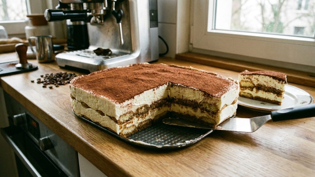 Segredo do tiramisù perfeito: mascarpone só entra após gemas batidas em banho-maria