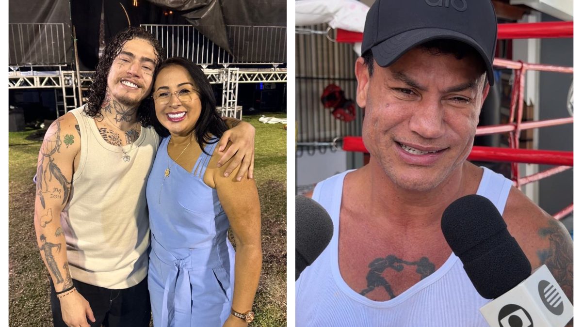 Mãe de Whindersson brinca com Popó nas redes: 'Vou descontar os murros'