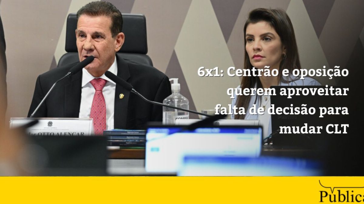 Centrão e oposição articulam mudanças na CLT durante indefinição sobre escala 6×1