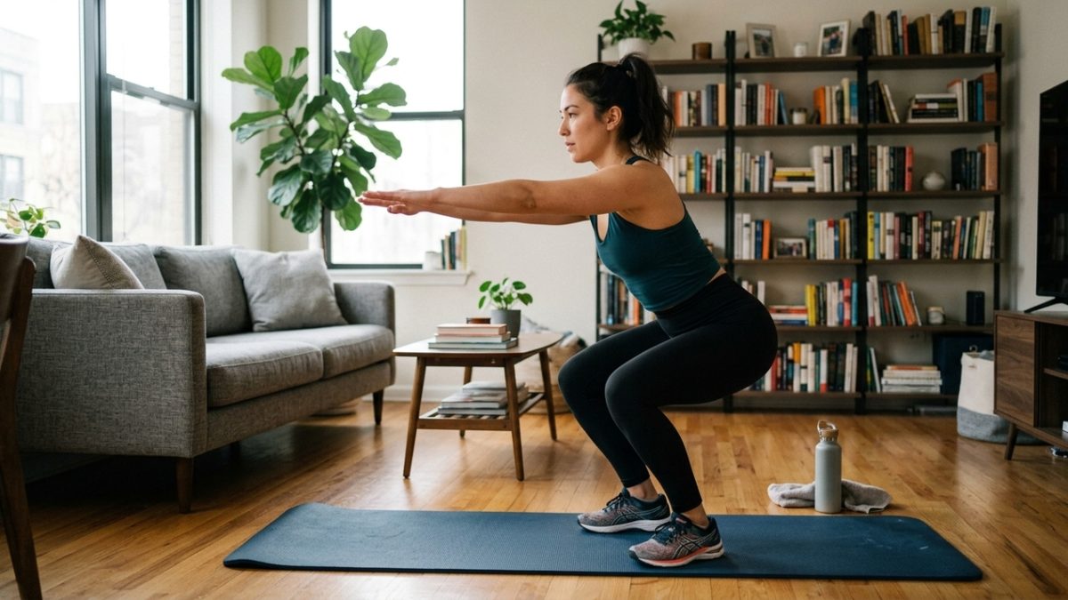 Treinamento de força em casa: 8 exercícios fáceis
