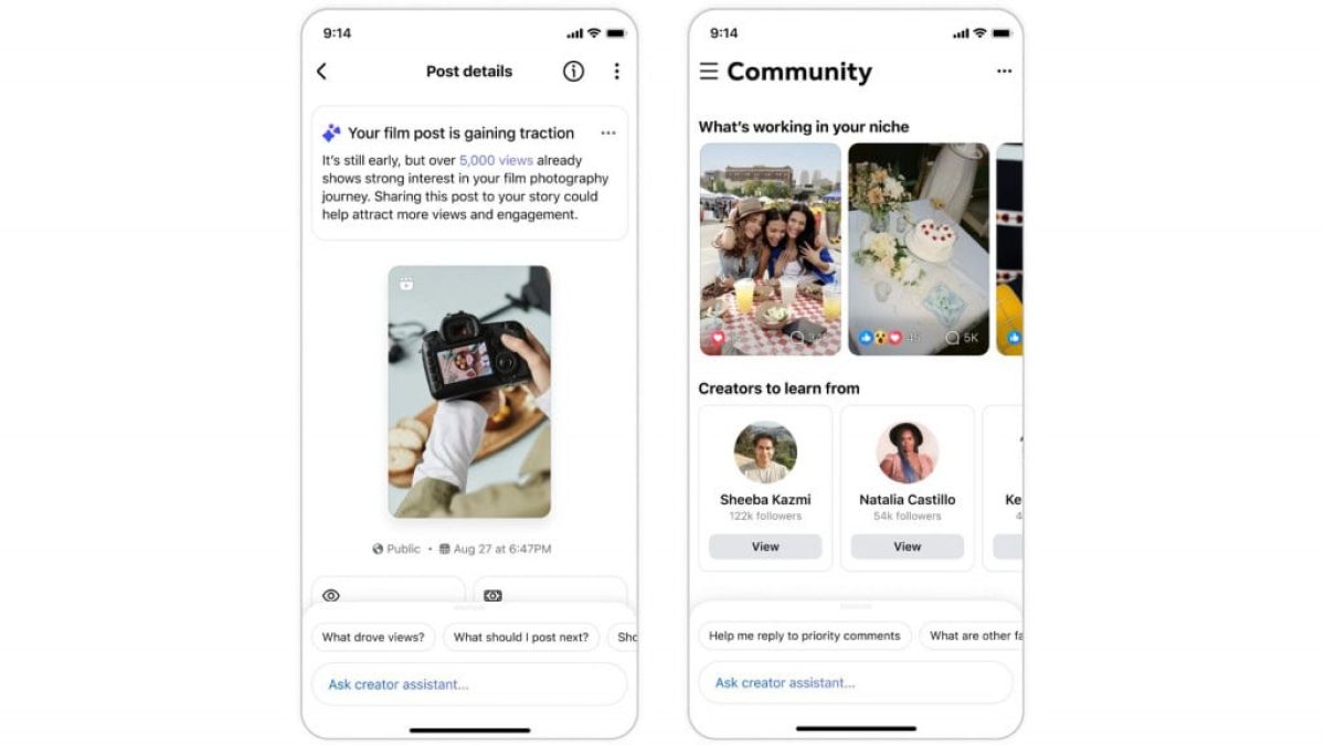Meta relança Creator Studio como app com IA e abre disputa com TikTok e YouTube