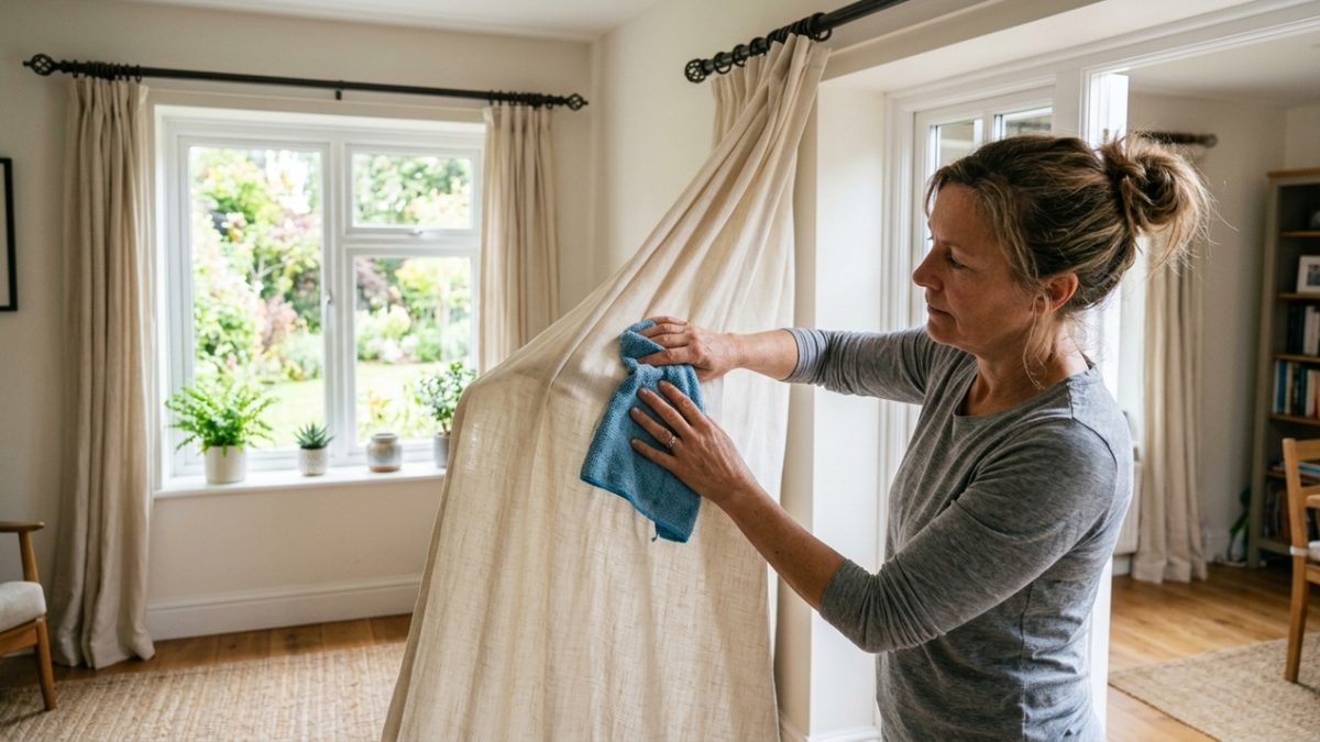 Como limpar cortinas e persianas sem usar máquina de lavar: o método natural recomendado por especialistas