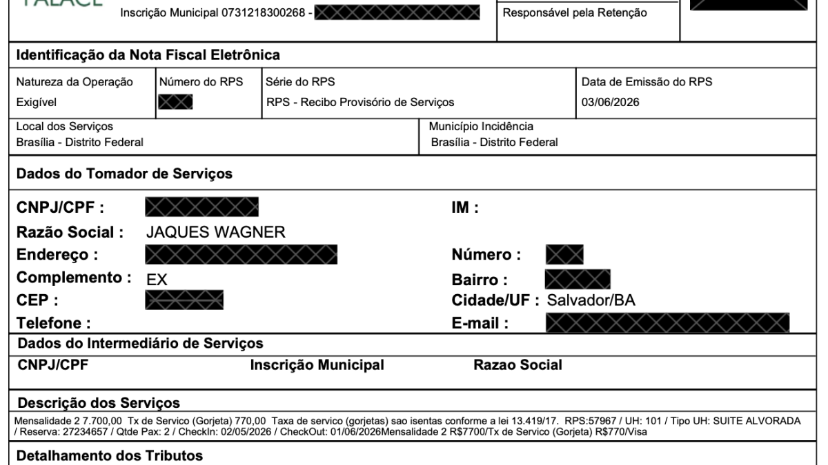 PF encontra US$ 49 mil em hotel pago pelo Senado para Jaques Wagner na 9ª fase da Compliance Zero