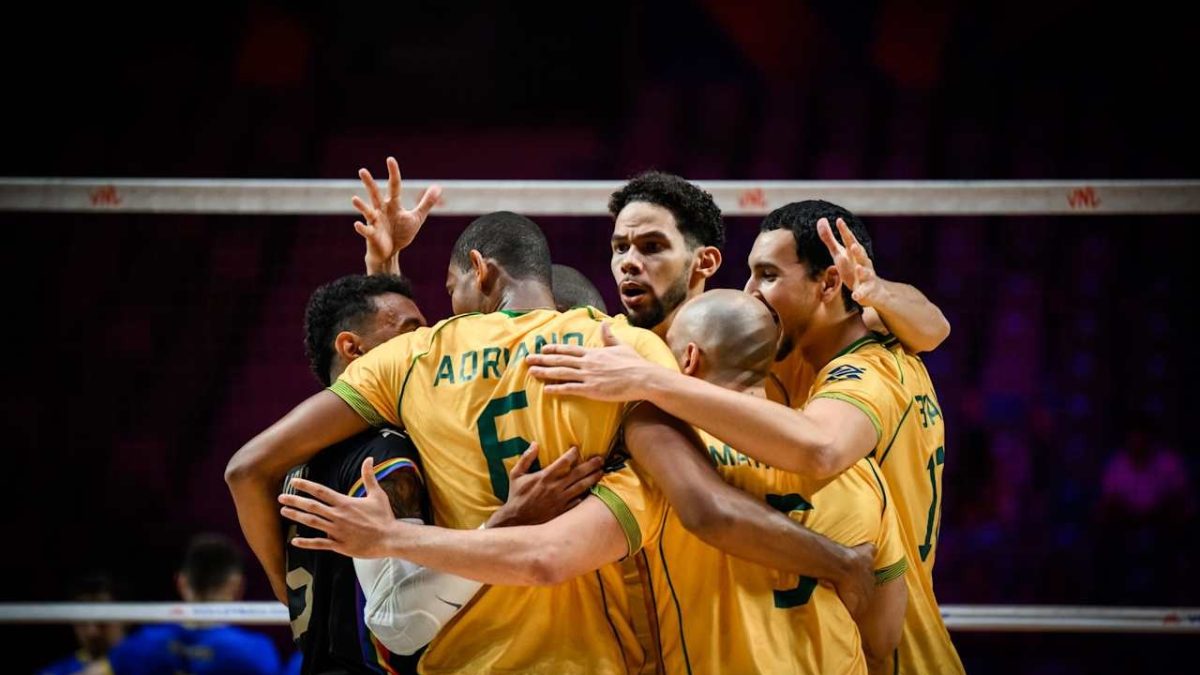 Brasil x Itália na Liga das Nações masculina de vôlei: onde assistir e horário