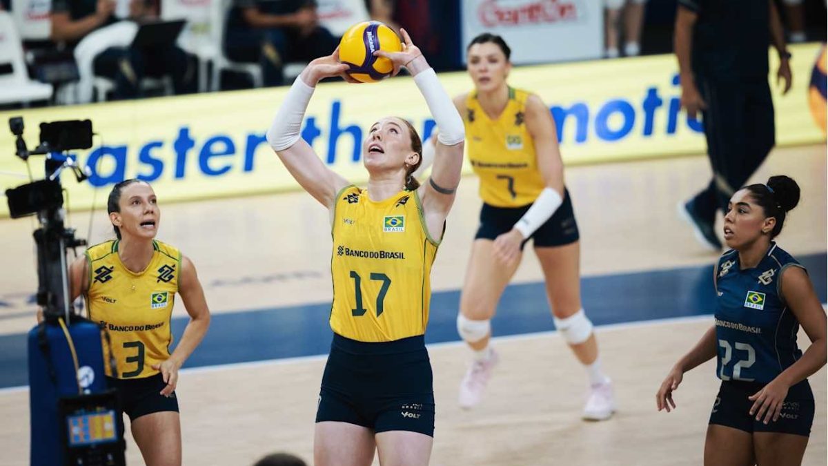 Brasil x Alemanha na Liga das Nações Feminina de vôlei: onde assistir e horário