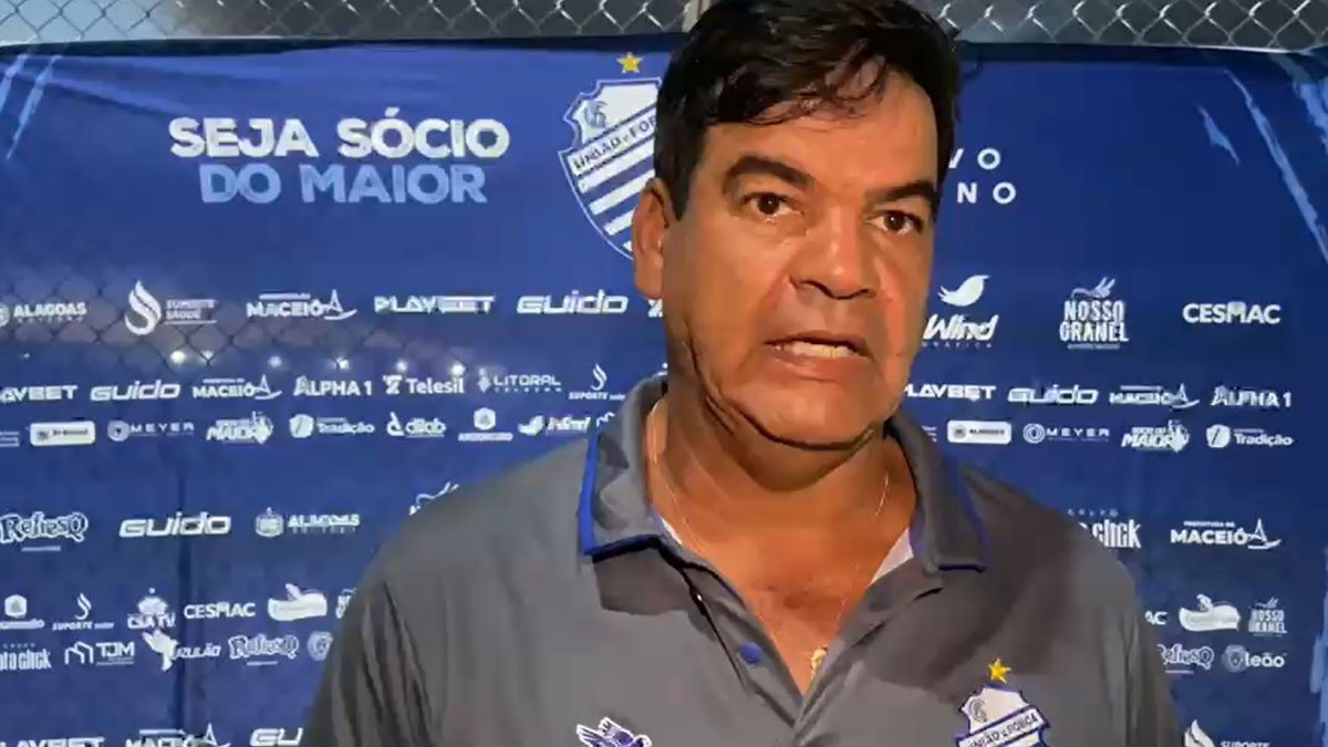 Moacir analisa com otimismo empate do CSA: "Não morreu aqui e tem que matar em casa"