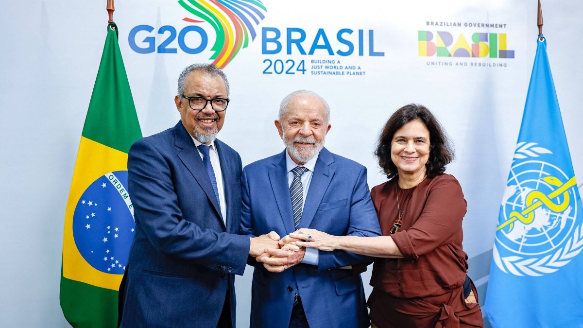 OMS e Lula pedem ao G7 coragem para concluir tratado sobre pandemias