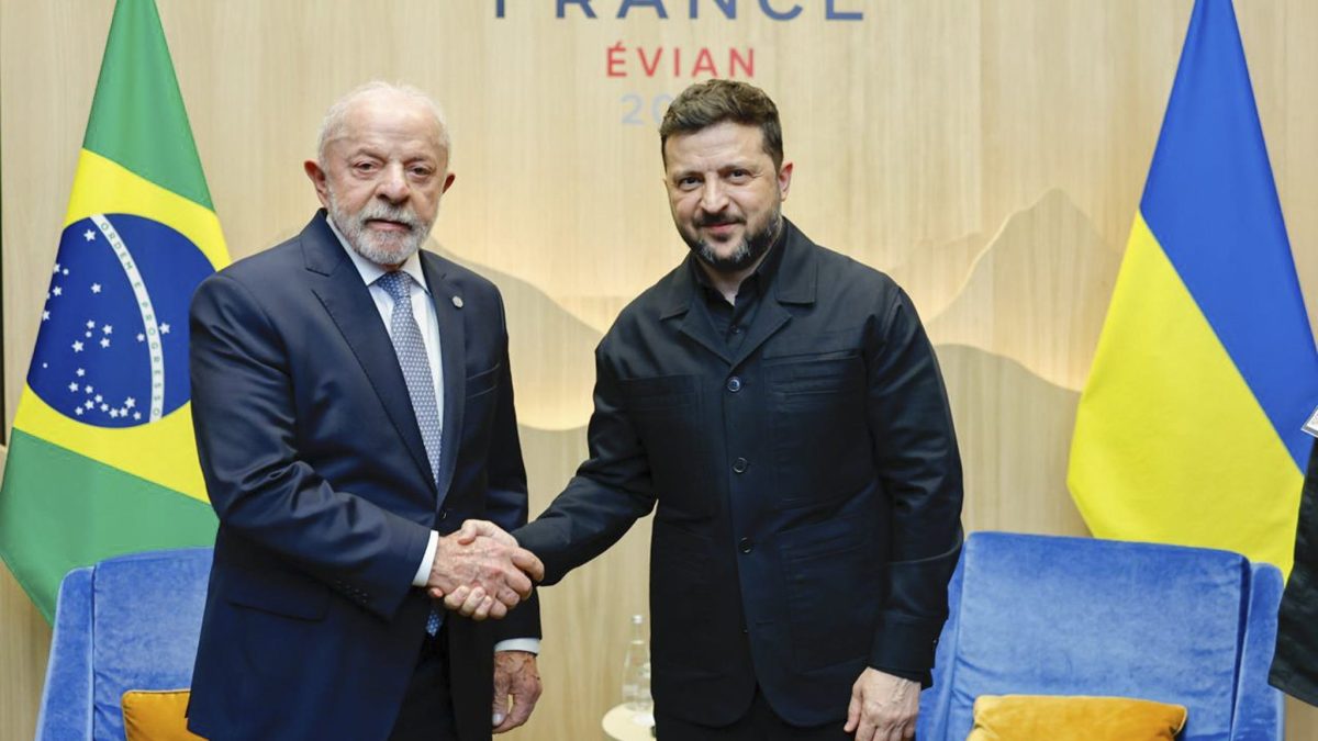 Ucrânia aceita Lula como articulador de acordo de paz com Rússia após reunião no G7