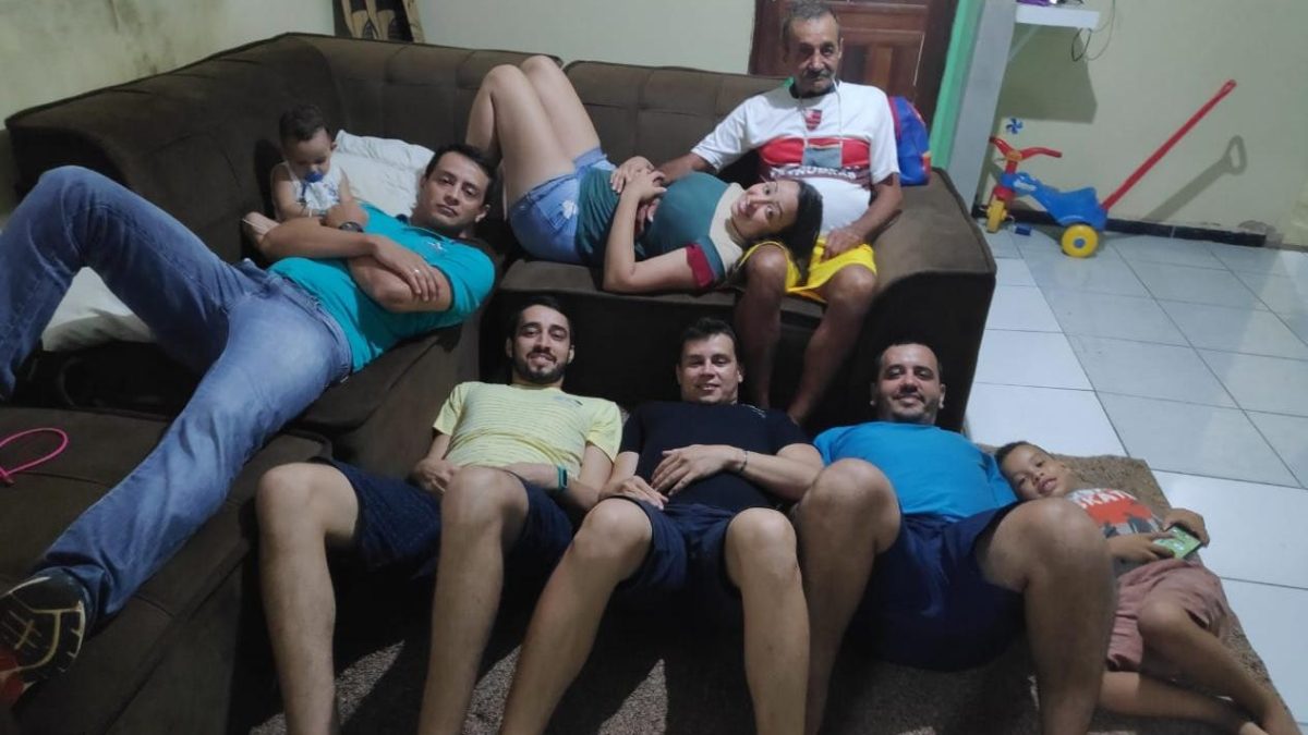 Família Pacheco: filhos com nomes de craques do futebol mundial