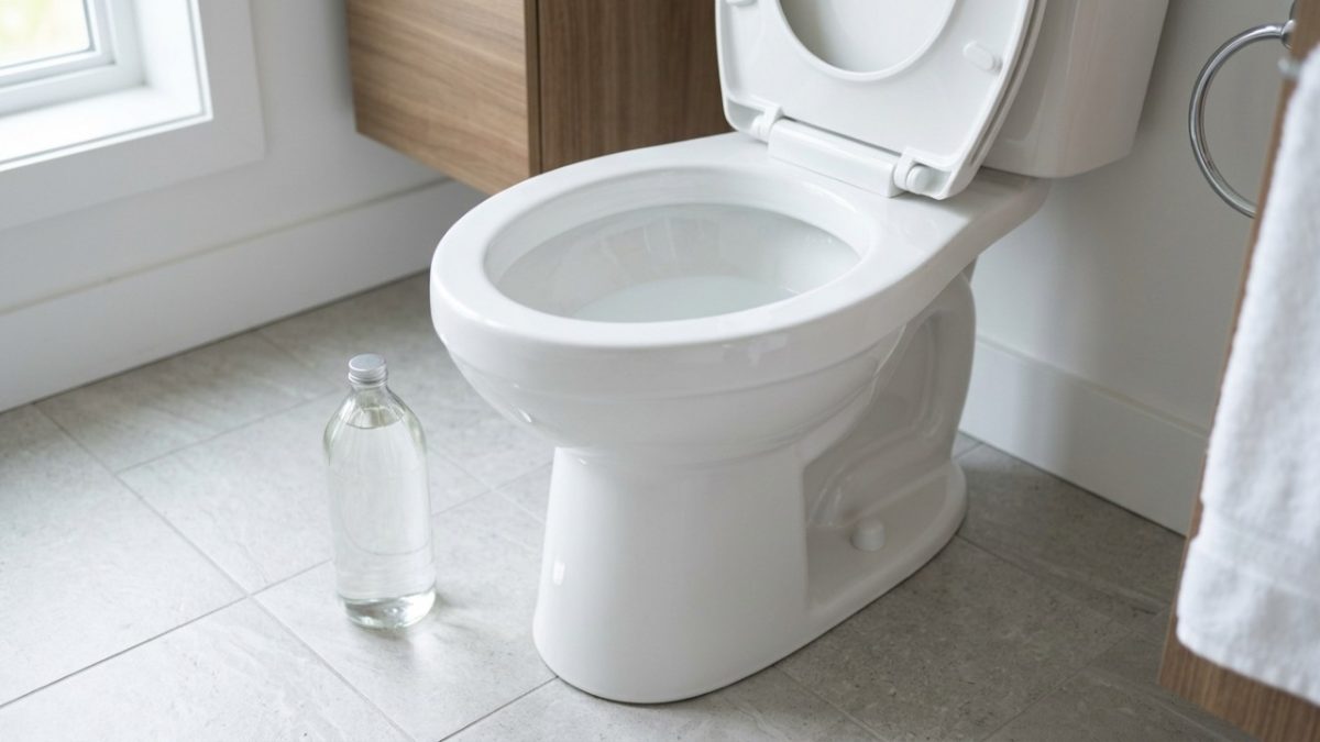 Jogar vinagre branco no vaso sanitário: para que serve e por que é recomendado
