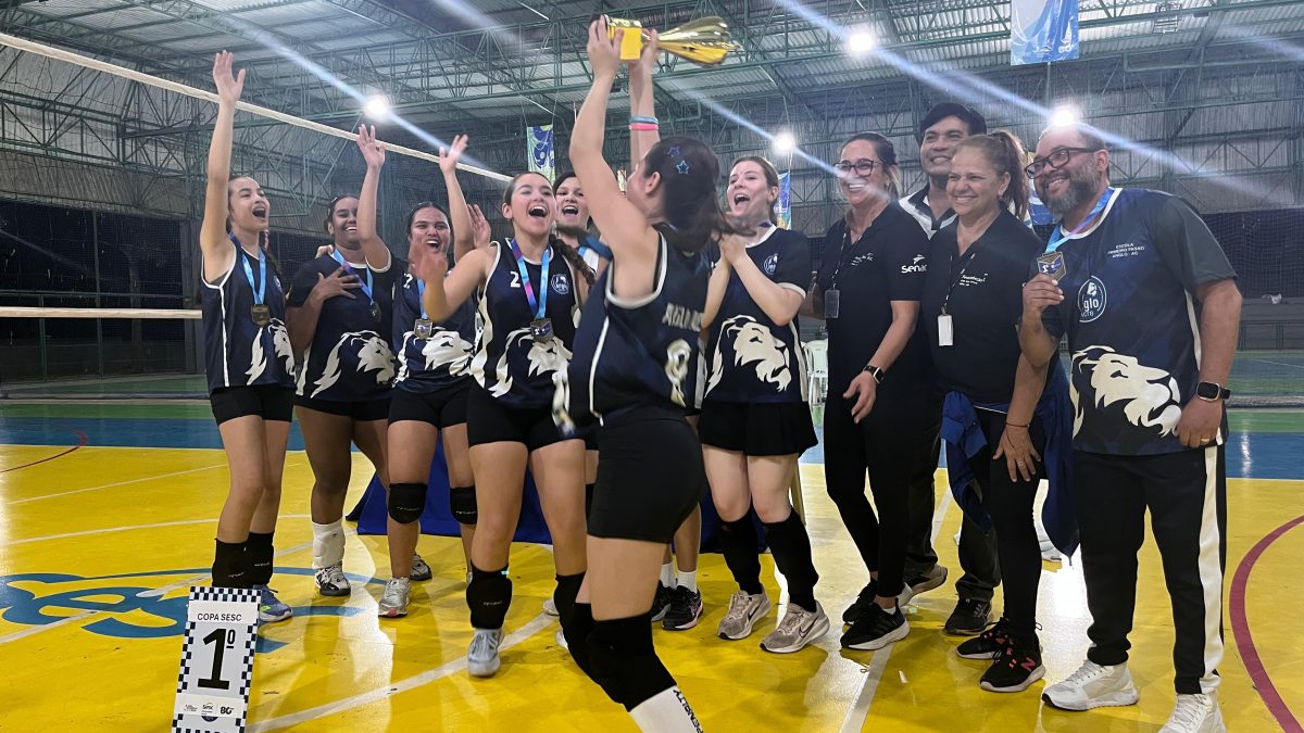 Anglo vence invicto a 1ª Copa Sesc de Vôlei Escolar Sub-14 Feminino