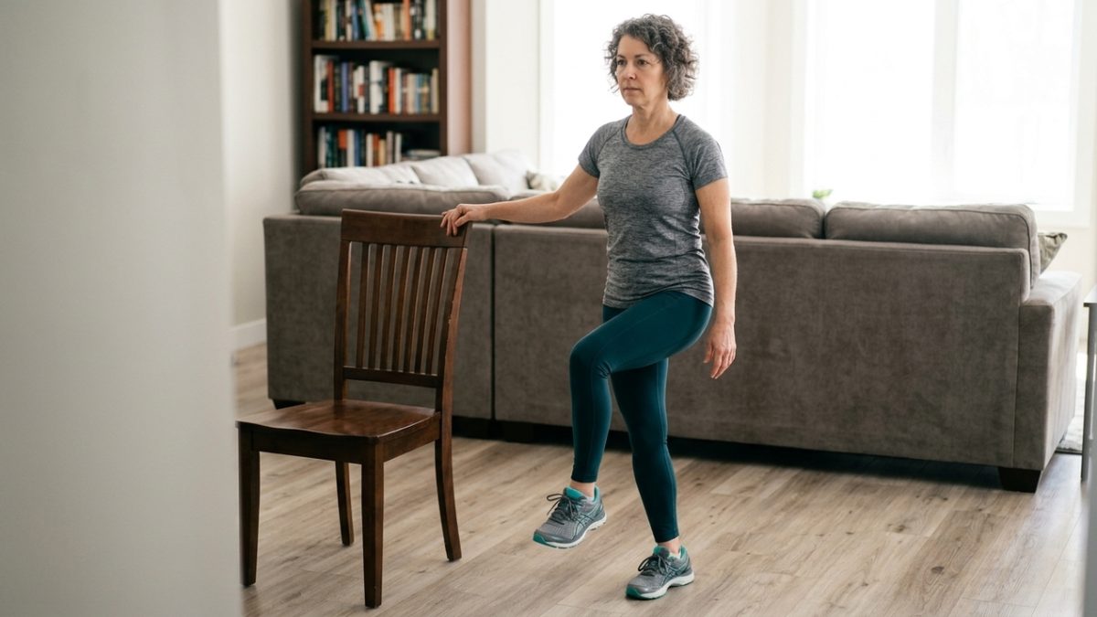 Treinamento de equilíbrio em casa: 8 exercícios fáceis