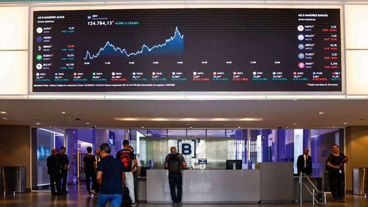 Ibovespa sobe 1,24% com acordo de cessar-fogo entre EUA e Irã; reabertura de Ormuz é prevista