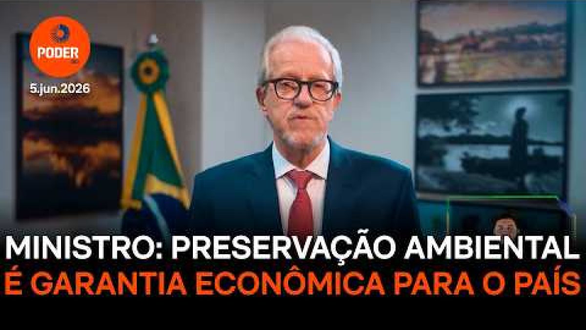 Preservação ambiental é garantia econômica, diz ministro do Meio Ambiente