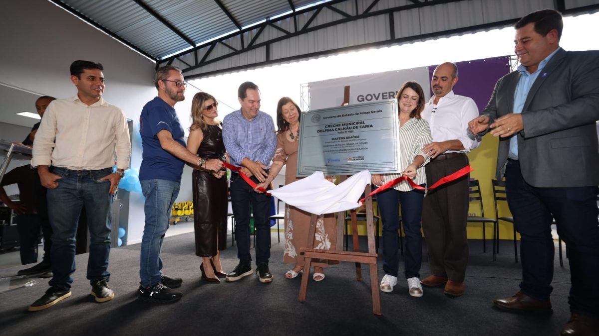 Governo de Minas inaugura creche em Ipanema com investimento de R$ 3,4 milhões