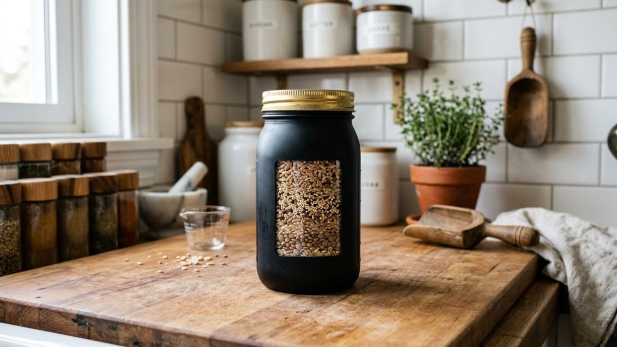 5 ideias criativas para reutilizar potes de vidro de azeitona na cozinha