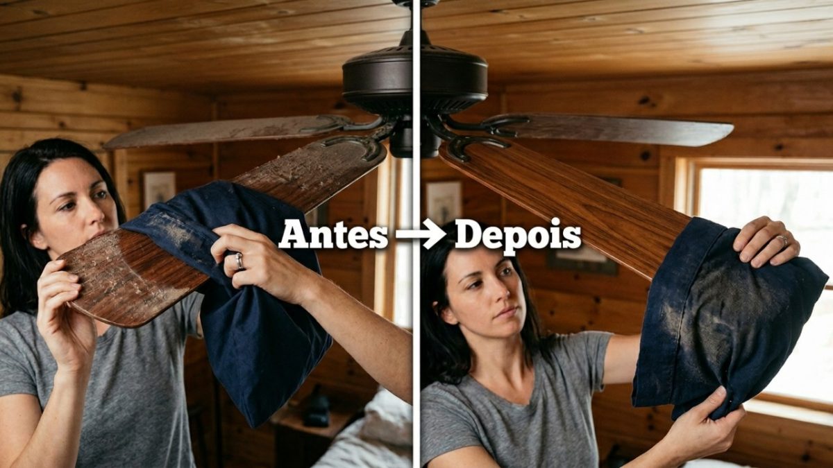 A limpeza rápida de junho que deixa o ventilador mais forte antes dos dias de calor