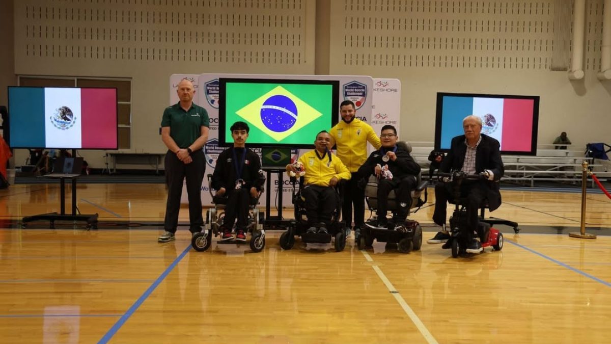 Maciel Santos conquista ouro na Copa do Mundo de bocha paralímpica nos EUA