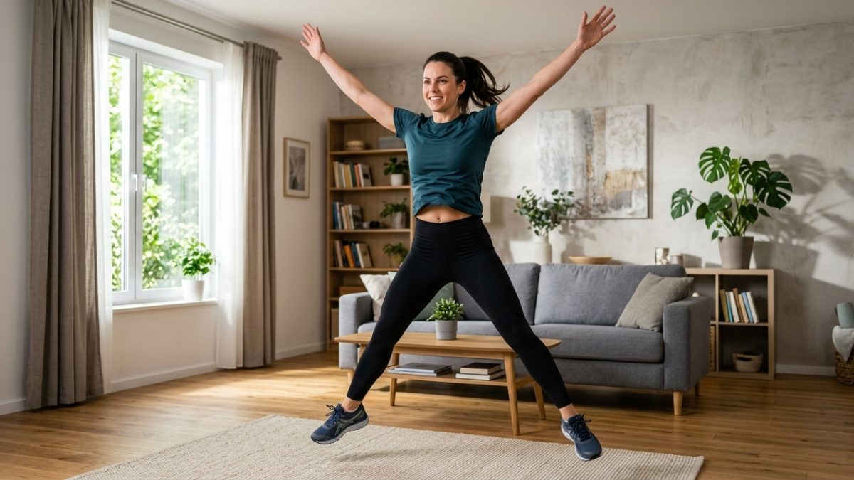 Jumping jack: exercício simples que ajuda a afinar a cintura e reduzir barriga