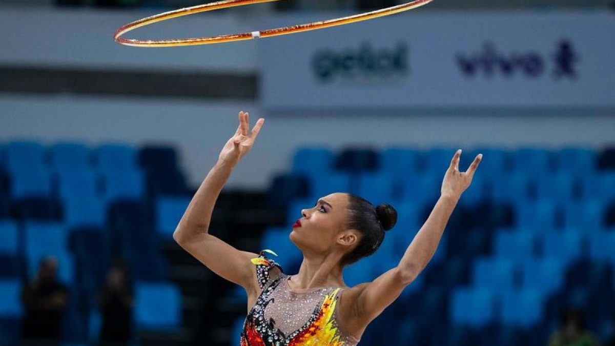 Brasil conquista três ouros em finais individuais do Pan de Ginástica Rítmica