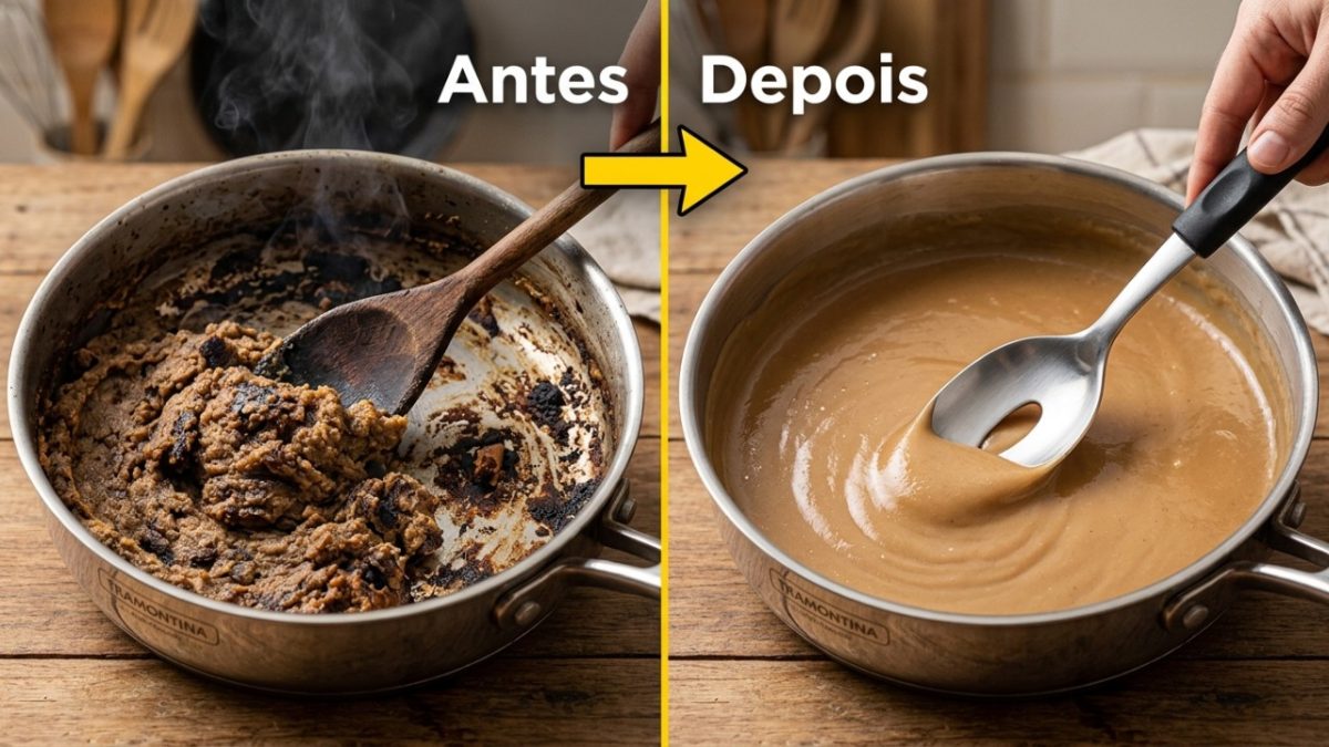 Para que serve o pequeno furo redondo no meio da colher de pau?