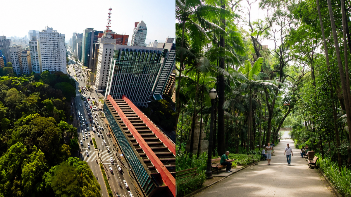 Parque Trianon, na Paulista, ganha restaurante de 418 m² e amplia presença privada em áreas verdes