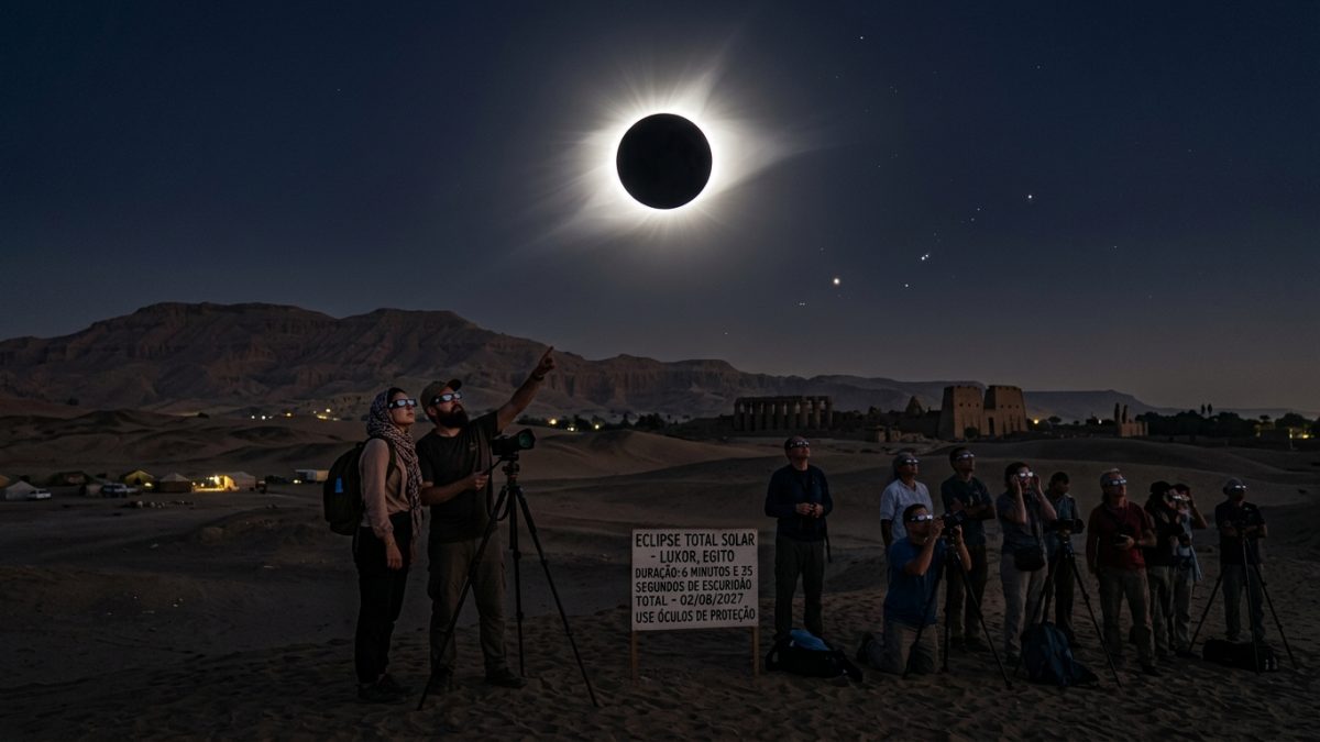 O eclipse solar mais longo do século está chegando: o céu se transformará em uma escuridão imensurável e isso não ocorrerá novamente por mais de 157 anos