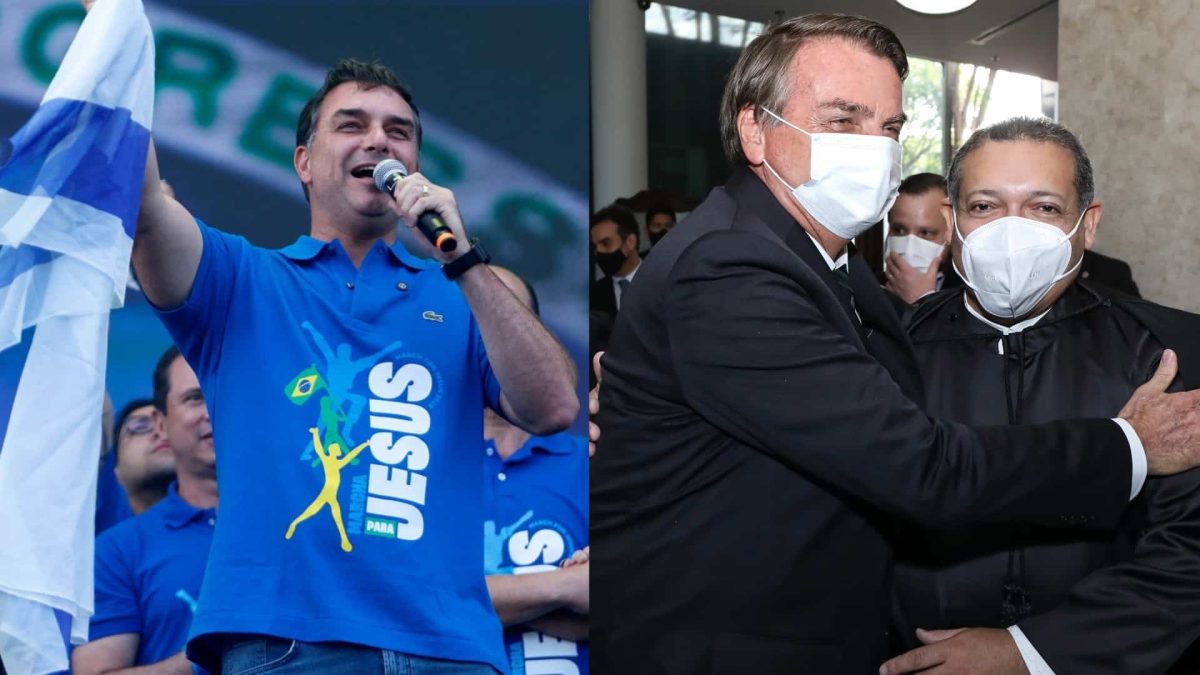 Nunes Marques usa novo regramento para blindar Flávio Bolsonaro em ação eleitoral