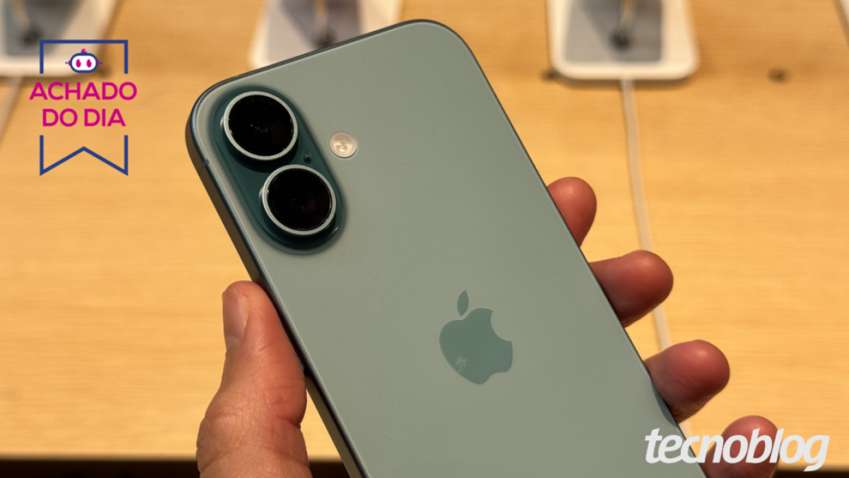 iPhone 16 Plus (256 GB) tem 2º menor preço do ano na Amazon