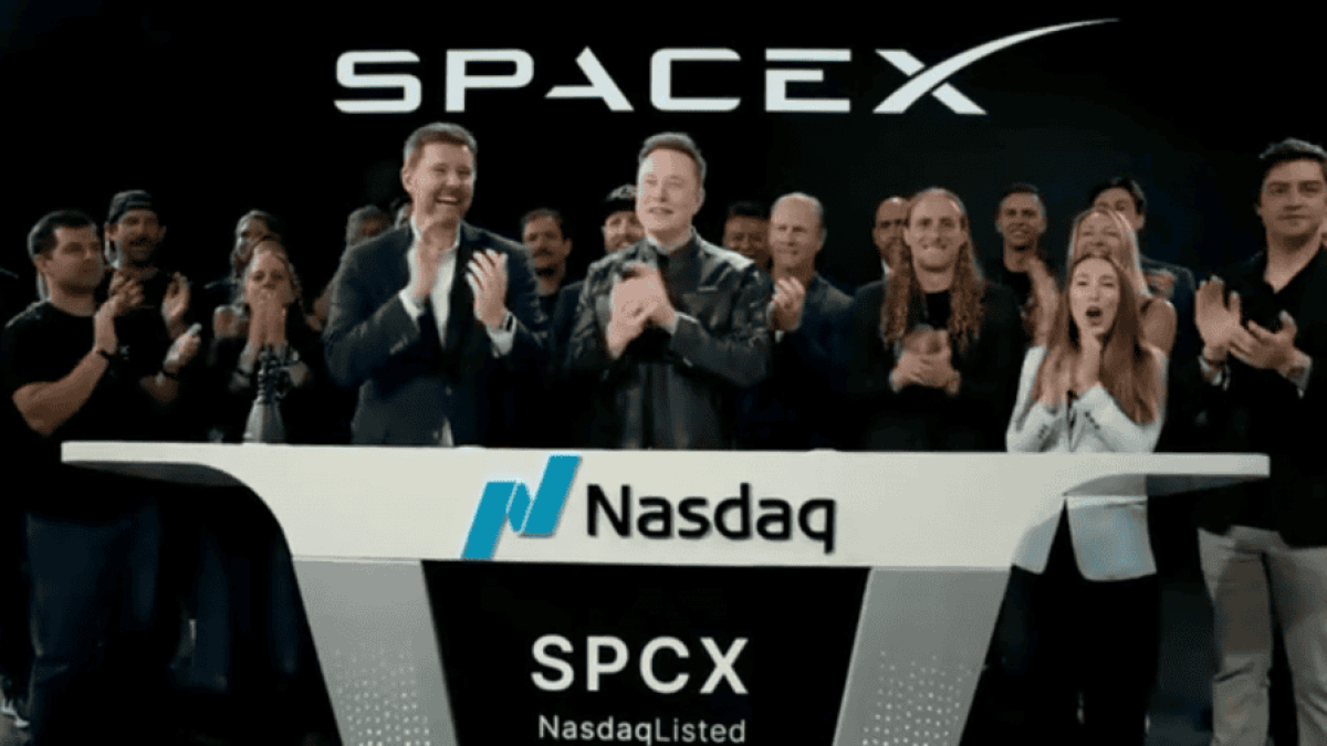 SpaceX vive montanha-russa após entrar na bolsa