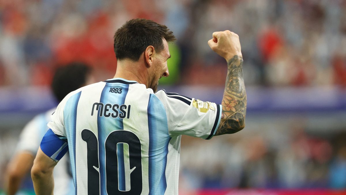 Messi comemora recorde com classificação da Argentina: "Espetacular"