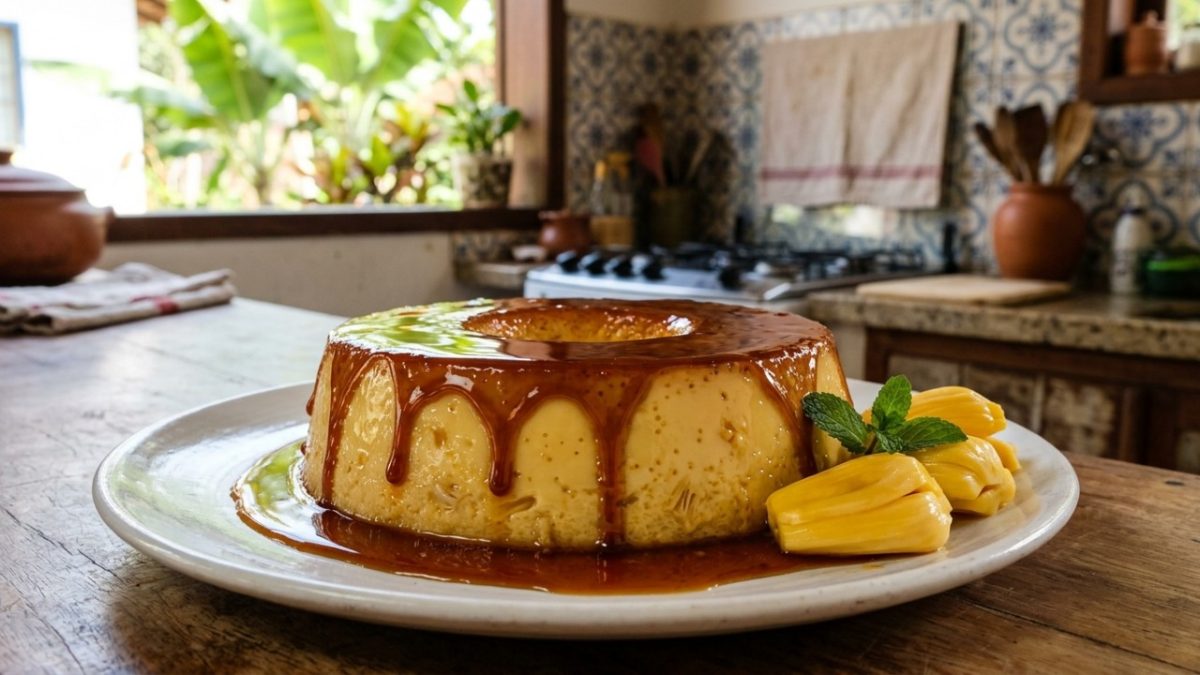 Receita de pudim de jaca cremoso sem forno é prática e nutritiva