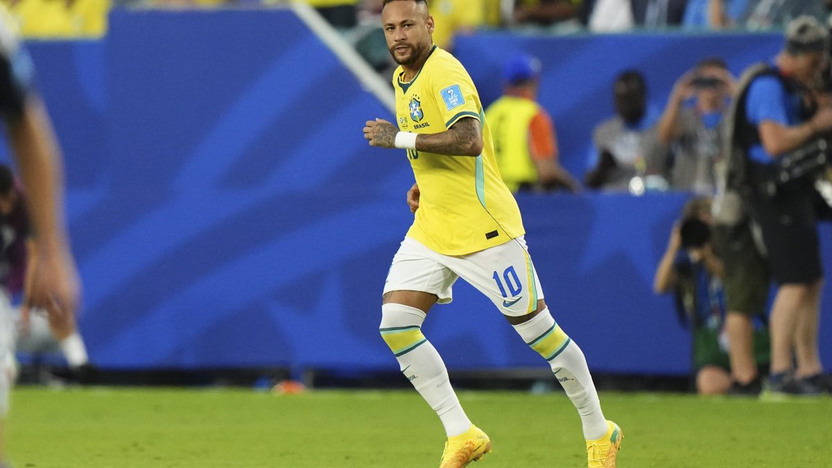 Neymar foi o jogador de linha mais lento do Brasil contra a Escócia; confira ranking