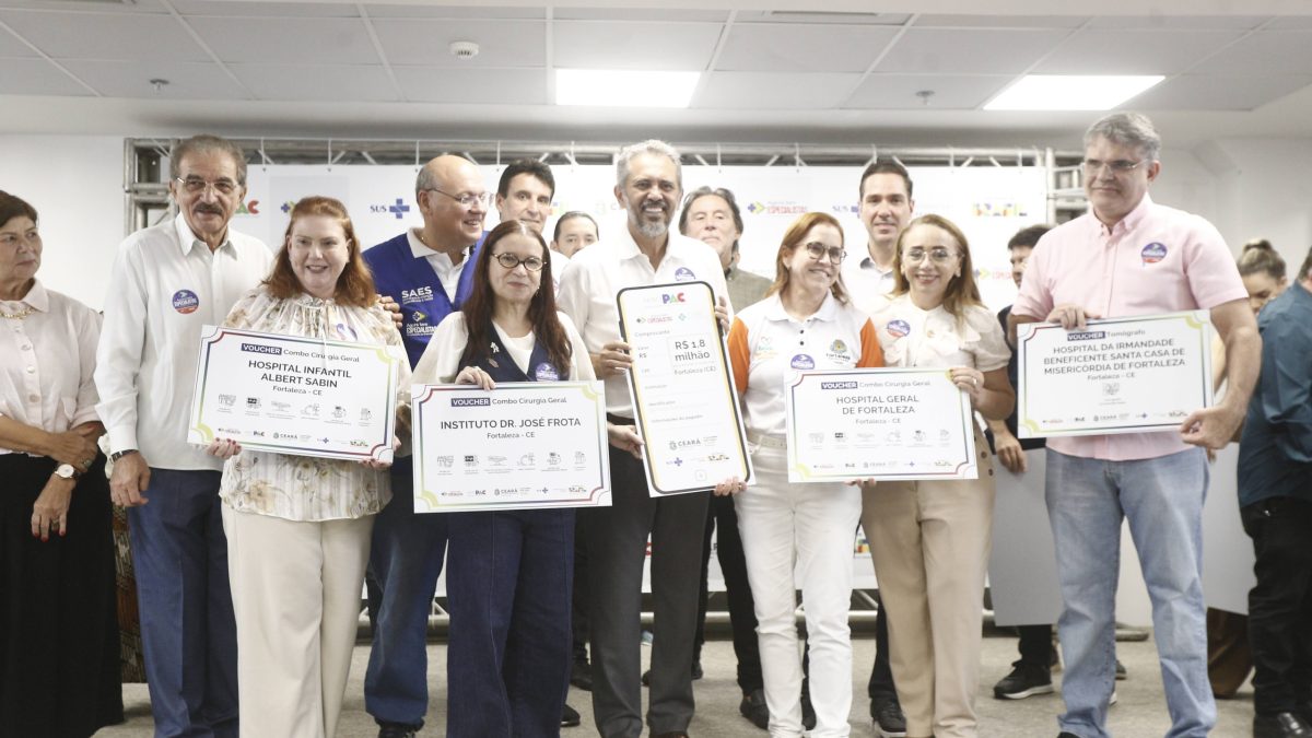 Governos federal e estadual anunciam R$ 75 milhões em investimentos para a saúde do Ceará