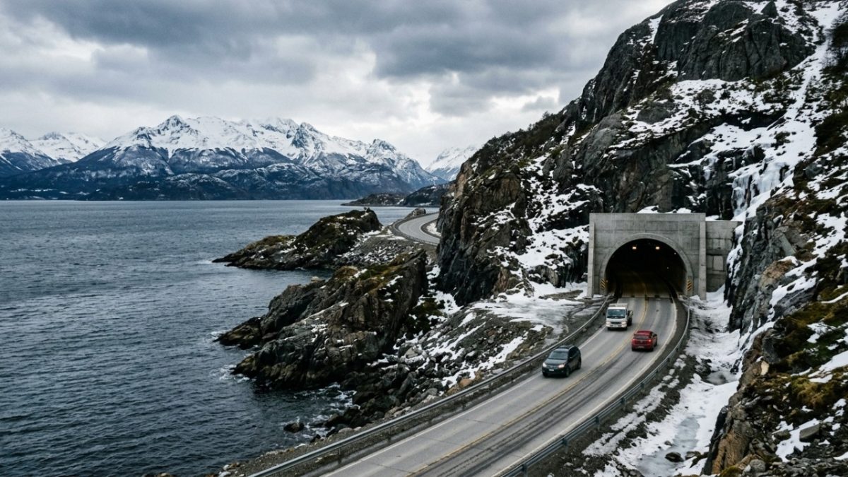 Um túnel submerso sob o estreito de Magalhães ganha força como forma de ligar a Terra do Fogo ao continente, e a principal novidade é que novas análises teriam reduzido os custos previstos para cerca de um terço em uma travessia de quase 3 quilômetros