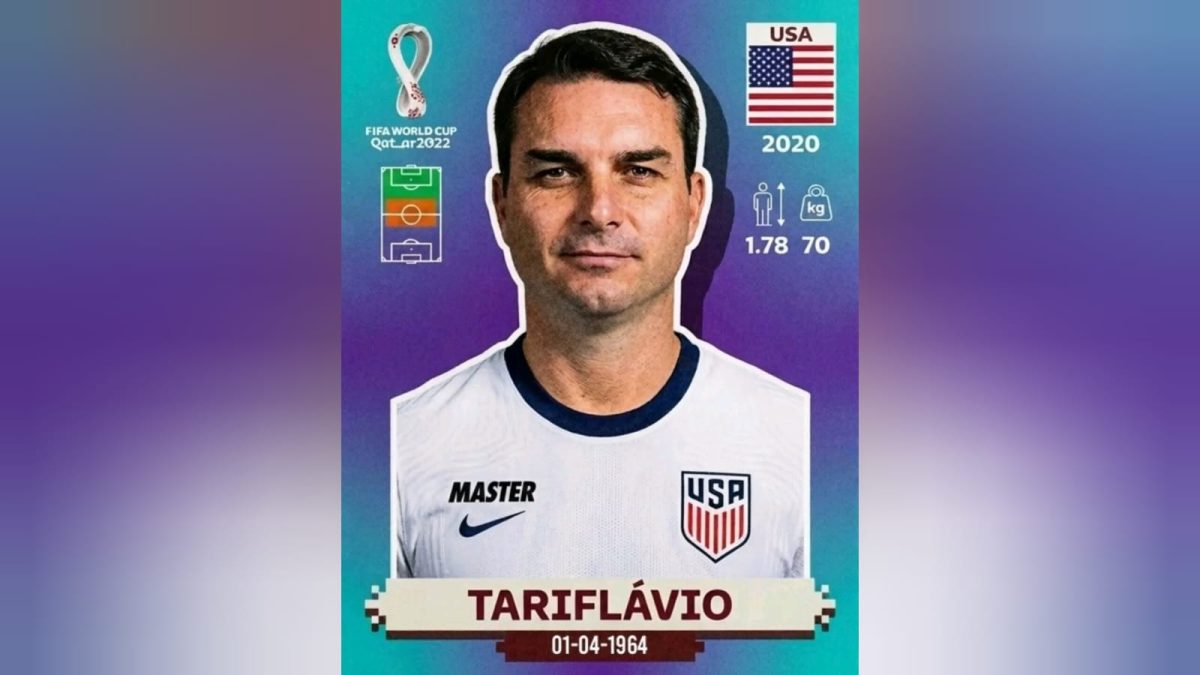 Narrativa 'Tariflávio' domina redes e pressiona Flávio Bolsonaro sobre tarifas dos EUA