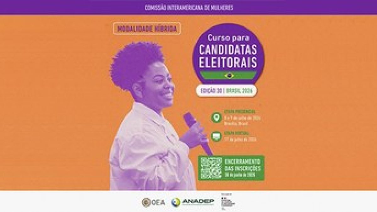 Capacitação para candidatas das Eleições 2026 está com inscrições abertas