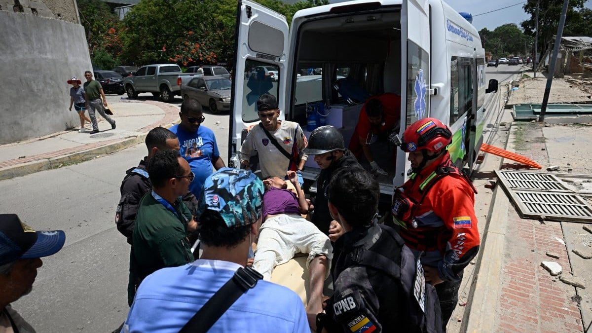 A busca desesperada por sobreviventes na Venezuela após terremotos