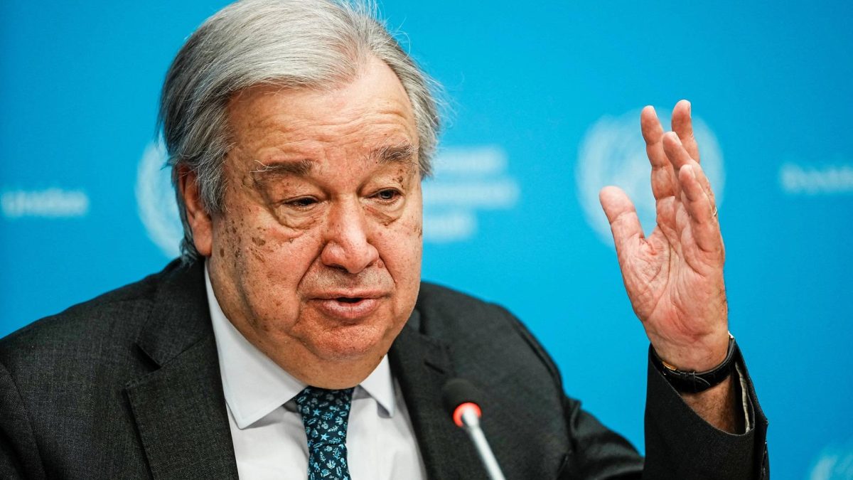 Guterres condena ataque de Israel ao Líbano em meio a negociações entre EUA e Irã