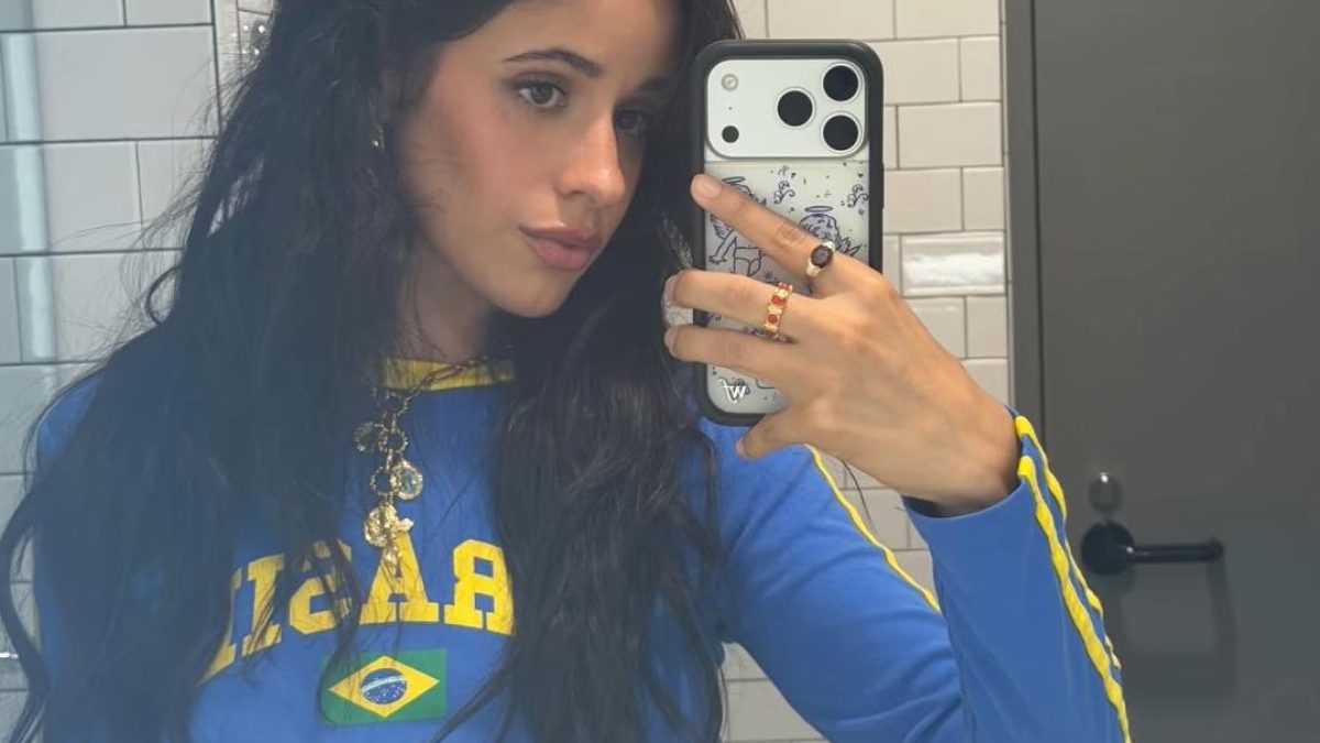A torcida para o Brasil de Camila Cabello na Copa do Mundo