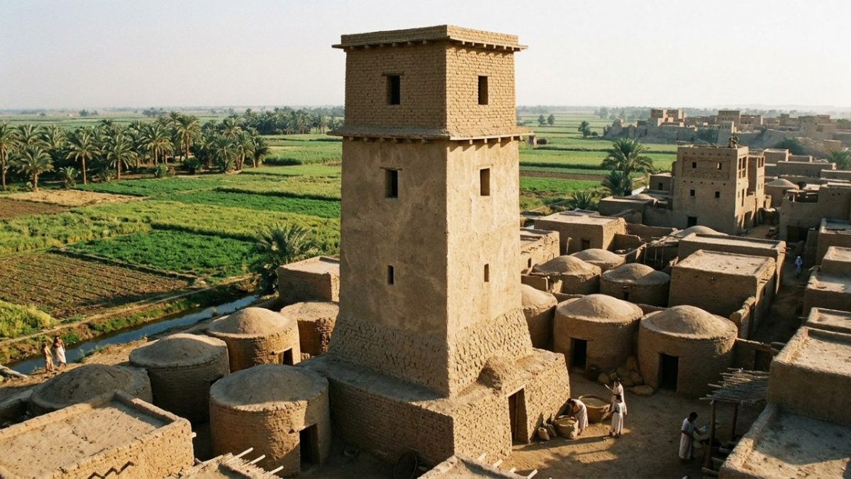 Arqueólogos revelam cidade de 2.500 anos no Egito com casas-torre e ruas intactas
