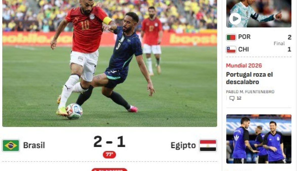 Jornal espanhol chama Endrick de 'canhão' após gol pelo Brasil contra o Egito