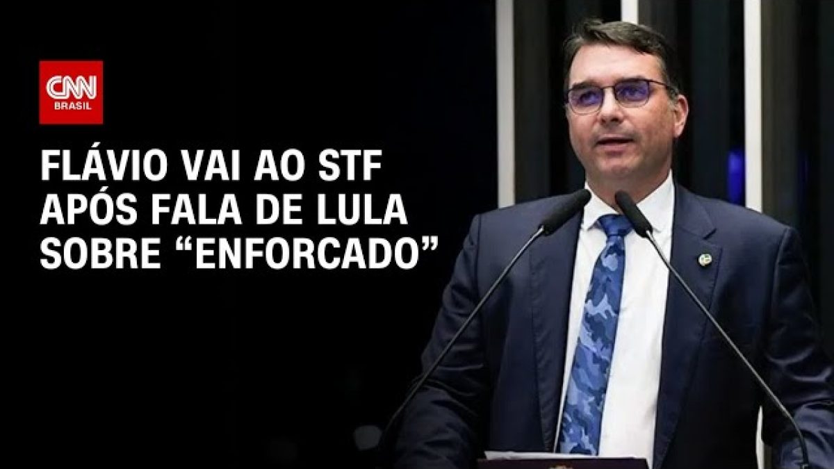 Flávio Bolsonaro aciona STF após fala de Lula sobre 'enforcamento de traidor'