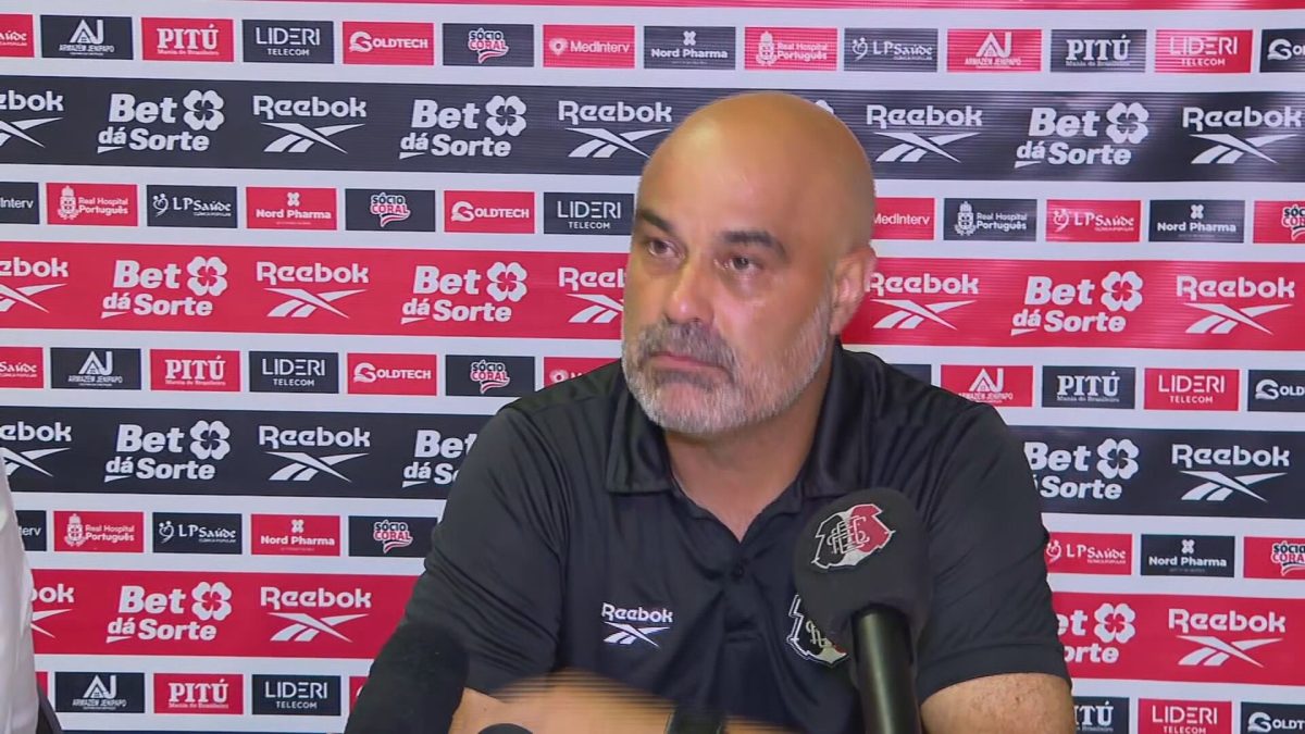 Técnico do Santa Cruz evita individualizar derrota: "Não vamos execrar ninguém"